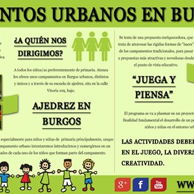 ajedrez en burgos: Lasershow